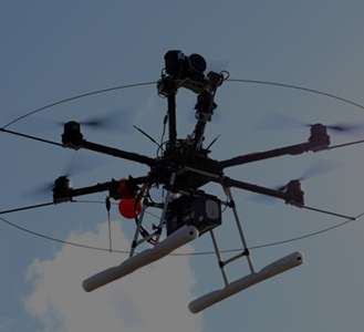 イメージ画像:ドローン(UAV)空撮